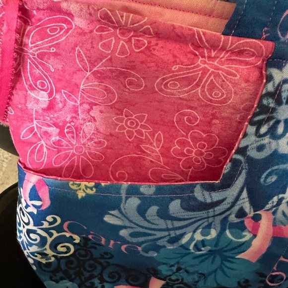 Hand Made Cancer Pattern Purse - Picture 6 of 6